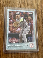 2015 Topps Update All-Star Snow Camo /99 Mark Teixeira #US336 SSP Yankees Rare