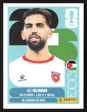 2026 Panini FIFA World Cup Stickers #JOR18 Ali Olwan