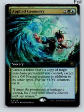 MTG Applied Geometry (Extended Art) Foil R Secrets of Strixhaven 343 NM