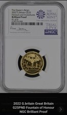 ​RARE #1 of 6: 2022 Trial of the Pyx £25 Gold Proof - Honours & Investitures