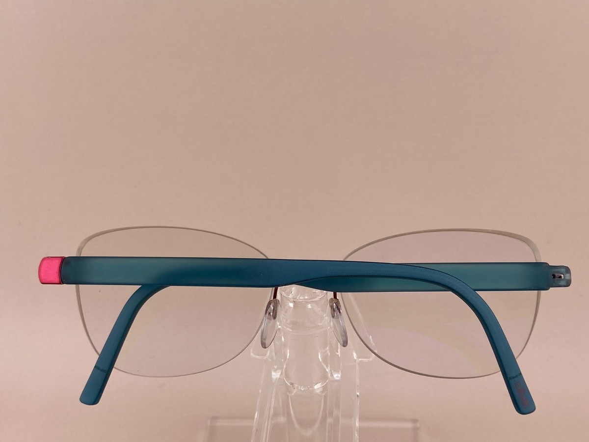Silhouette Rimless Eyeglasses Frame 5506 70‎ 3040 Blue Red Austria 17 135 22112 Silhouette Eyeglasses Frame 5506 BZ 3040 Red Burgundy Blue  main image 4