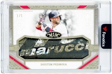 Dustin Pedroia Red Sox 2024 Topps Tier One Certified Limited #T1LL-DP #1/1 Card