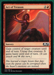 Act of Treason - Core Set 2020 (M20) #124 - Magic: The Gathering MTG Card