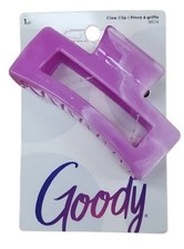 Goody Claw Clip Purple Marble Hair Accessory Strong Grip Stylish Hold 1ct