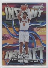 2021-22 Panini Prizm Instant Impact Silver Quentin Grimes #21 Rookie RC 0v1