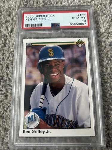 PSA 10  1990 Upper Deck Ken Griffey Jr.  # 156  Gem Mint  2nd Card