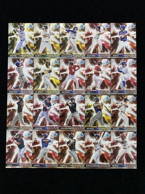 2024 Bowman Plasma Power Griffin Jac Kurtz Roman Anthony Full Set Lot*20 QI95