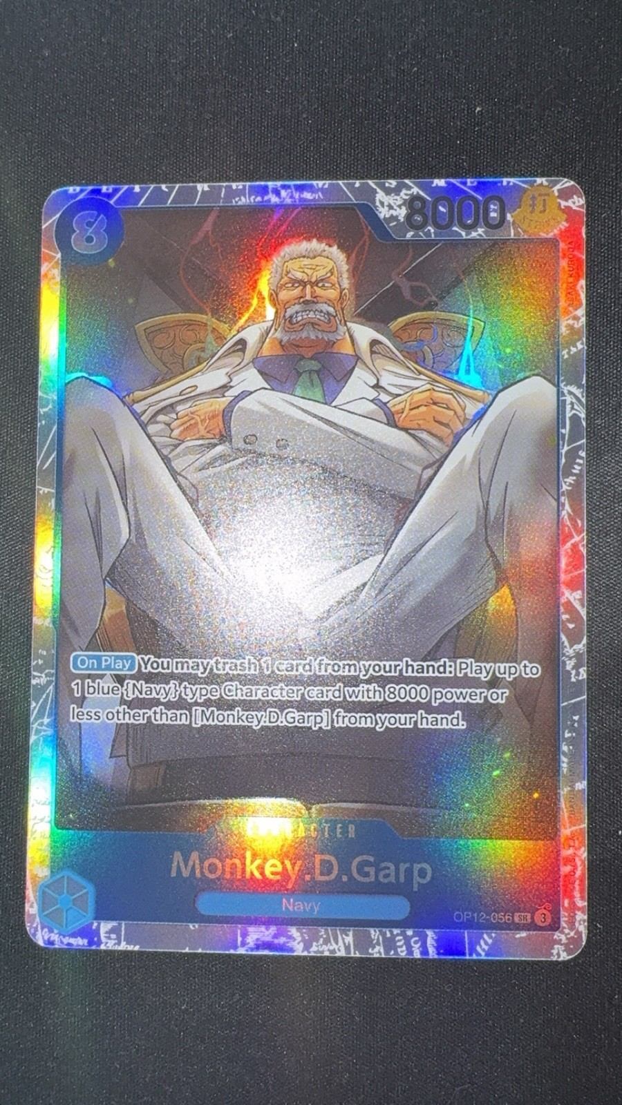 Monkey.D.Garp OP12-056 SR - OP12 Legacy of the Master Super Rare Foil (NM+)