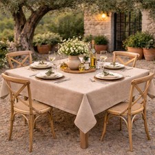 Pichler Tischdecke Mino Sand 135 x 220 cm