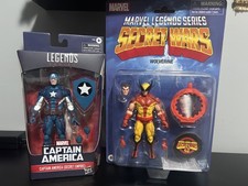 Secret Wars Marvel Legends WOLVERINE & Captain America 6-Inch Action Figure