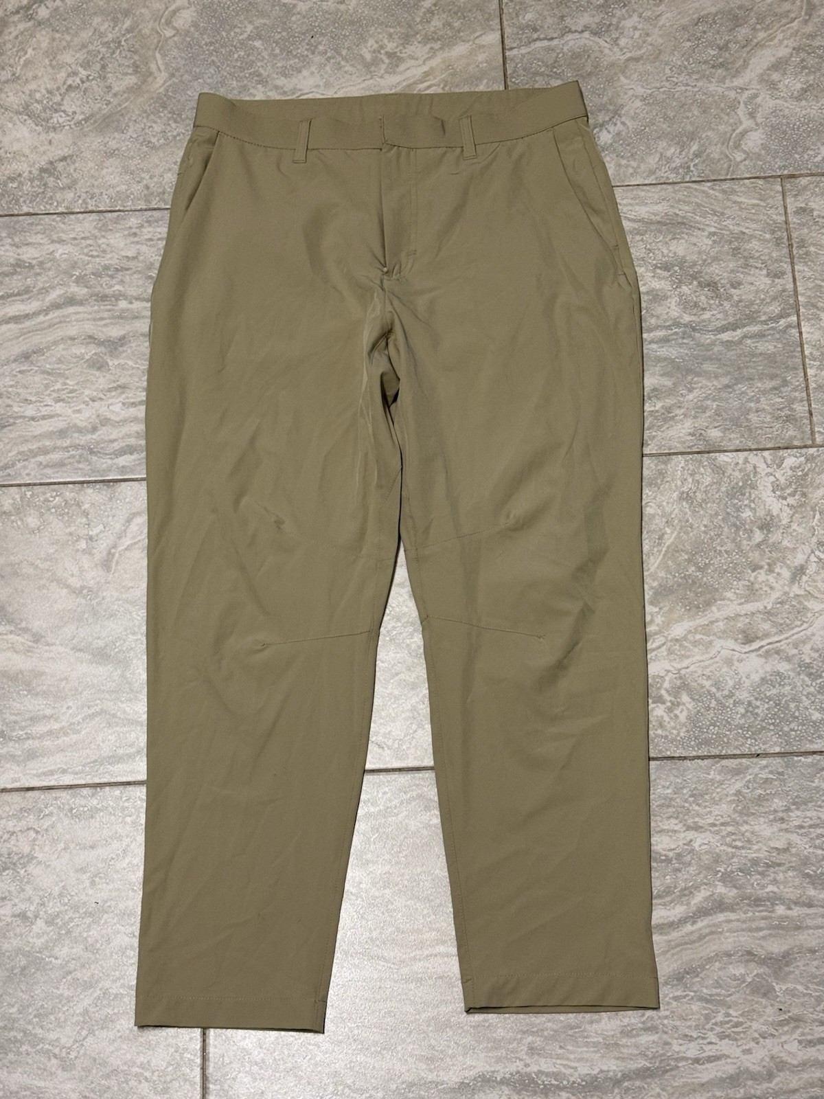Fabletics Pants Men Medium Beige Stretch Khakis P… - image 3