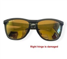 Oakley Frogskins Sunglasses Olive Polarized 24K Prizm OO9284 w/Pouch READ
