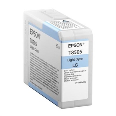 Epson Tintenpatrone light cyan T 850 80 ml               T 8505