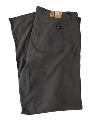 NEW Prana Brion II Pants 42 X 30 Stretch Slim Fit Tapered Dark Iron Gray