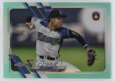 2021 Chrome NPB Nippon Professional Baseball Aqua Refractor /199 Yuki Nomura 5n0