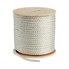 Cima Ormeggio Per Barca Tre Capi Al metro Spessore 8/10/12/14/16/18/20/22/24 mm