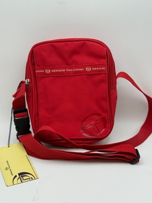 Sergio Tacchini Sarchi Side Bag Red - Brand New w/ Tags