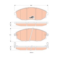 Kits de frein Daewoo Tosca