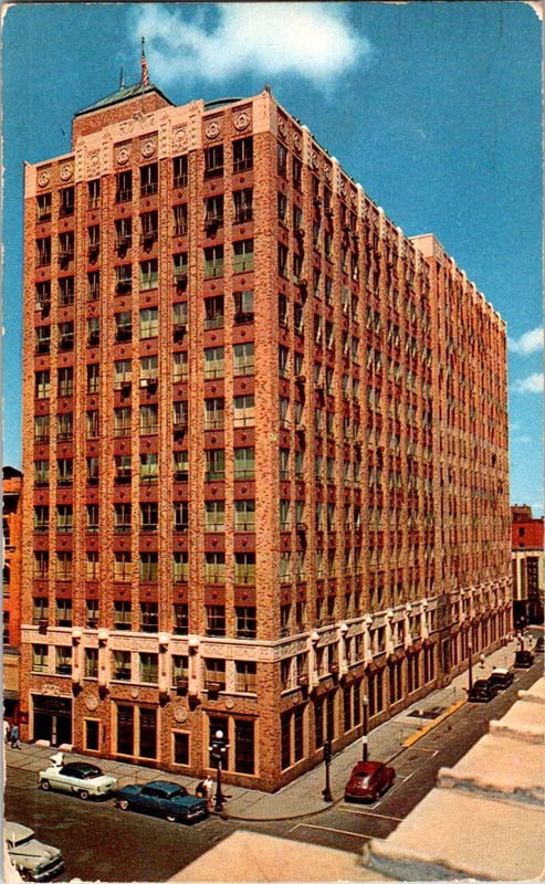 Bloomington Il Postcard State Farm Insurance Building Home Office J/05 Av9623