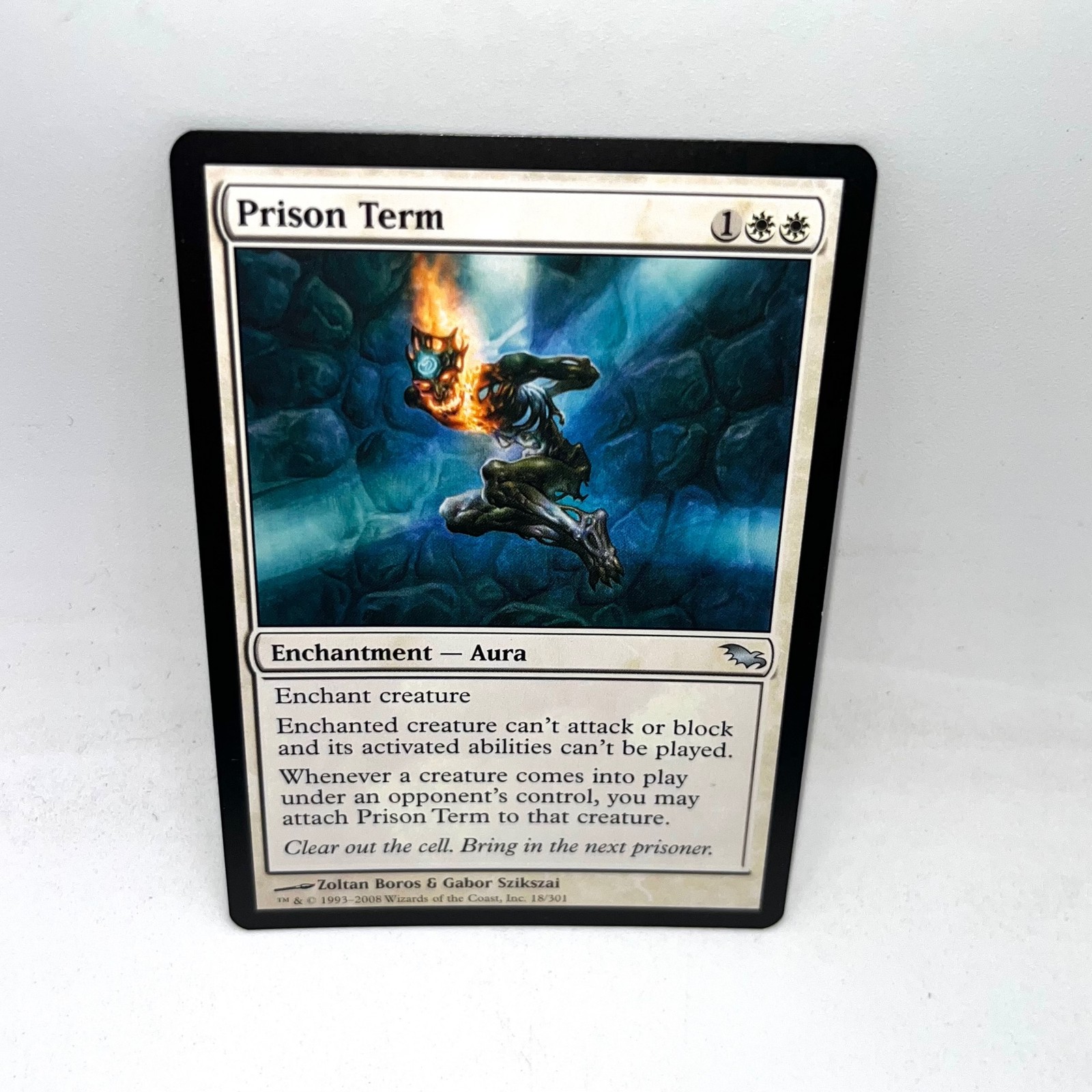 Prison Term 18 Uncommon Shadowmoor Magic: The Gathering Lightly Played