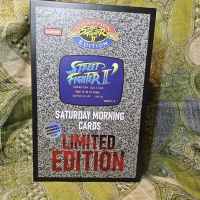 Saturday Morning Cards Street Fighter II Vol. 1 Limited Edition RETIRED