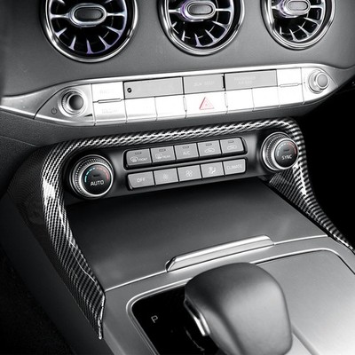 Für Kia Stinger 2018-2023 Luftauslass Blende Lueftung Rahmen Schwarz