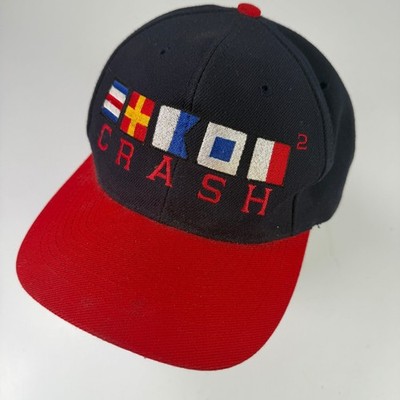 OTTO CAP Baseball Cap Snapback Herren Einheitsgröße Navy Rot Nautik CRASH