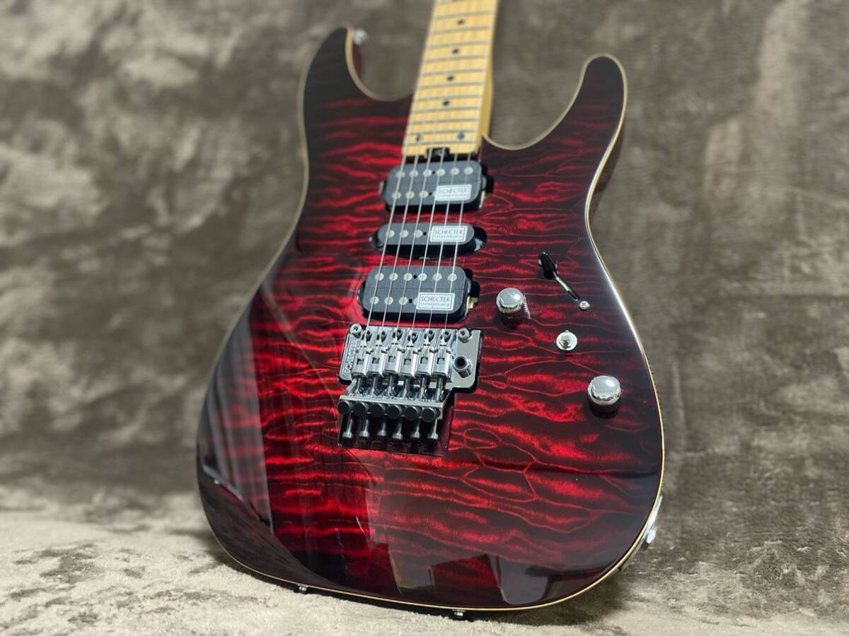 [美品] SCHECTER NV-DX-24-AS　D-tunaつき 美品] SCHECTER NV-DX-24-AS D-tunaつき