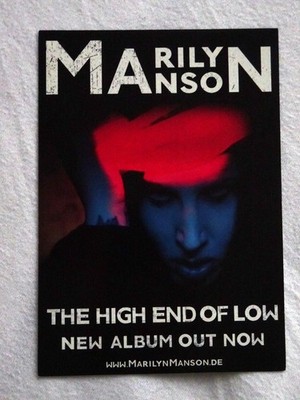 Marilyn Manson - The High End Of Low / Sticker - Aufkleber 2009