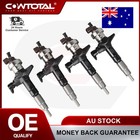 4x Disel Fuel Injector 095000-6980 For Isuzu D-Max Holden Rodeo 4JJ1 3.0L 07-21