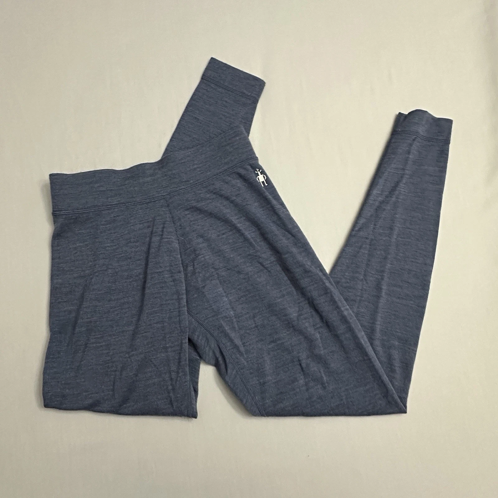 Smartwool Pants Women XS Performance Merino Wool Baselayer Thermal Bluish Gray