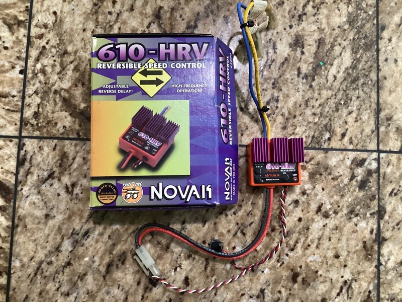 Novak 610-HRV Reversable Vintage Brushed ESC