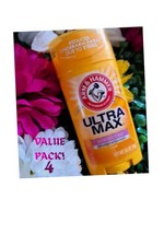 2 PACK Arm and Hammer Ultra Max Solid Powder Fresh Antiperspirant Deodorant