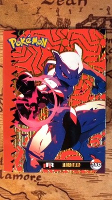 Mewtwo Team Rocket Set Peru Pokemon - Gold Foil