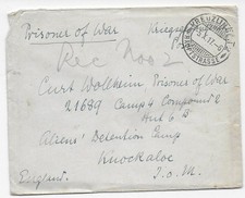 KGF: 5/10/17 Crusades at Alien Detentions Camp Knockaloe, Isle of Man, Censorship