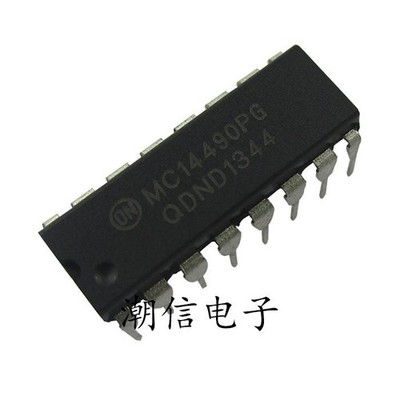 10PCS MC14490P MC14490PG logic chip