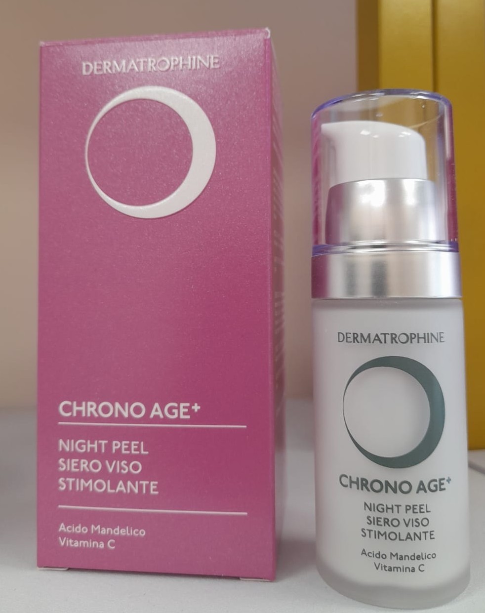 Dermatrophine Chrono Age+ Night Peel: Siero Stimolante con Vitamina C