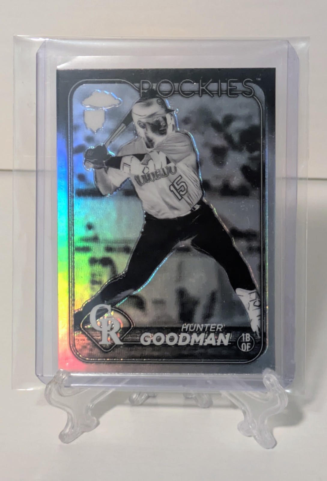 2024 Topps Chrome - Hunter Goodman #99 Negative Refractor (RC)
