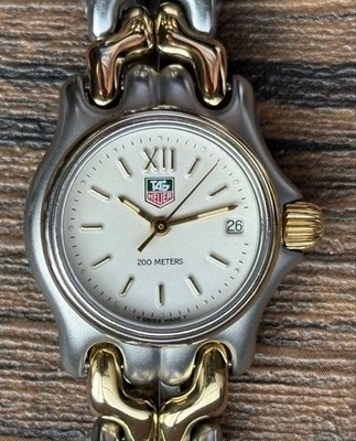 TAG Heuer S El S05 008M Quartz Watch Working Vintage Japan Rare Mens Model