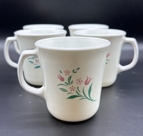 Corelle Rosemarie Coffee Tea Mugs - Picture 1 of 4