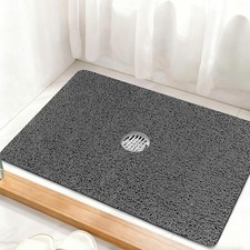 Shower Mat Non Slip: 32X24 Inch Extra Large Loofah Mats for Inside - Anti Stall
