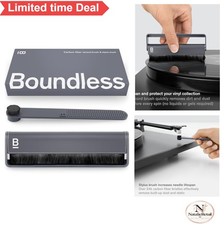 Vinyl Record Cleaning Kit 2 in 1 Brush Stylus Cleaner Carbon Fiber Static