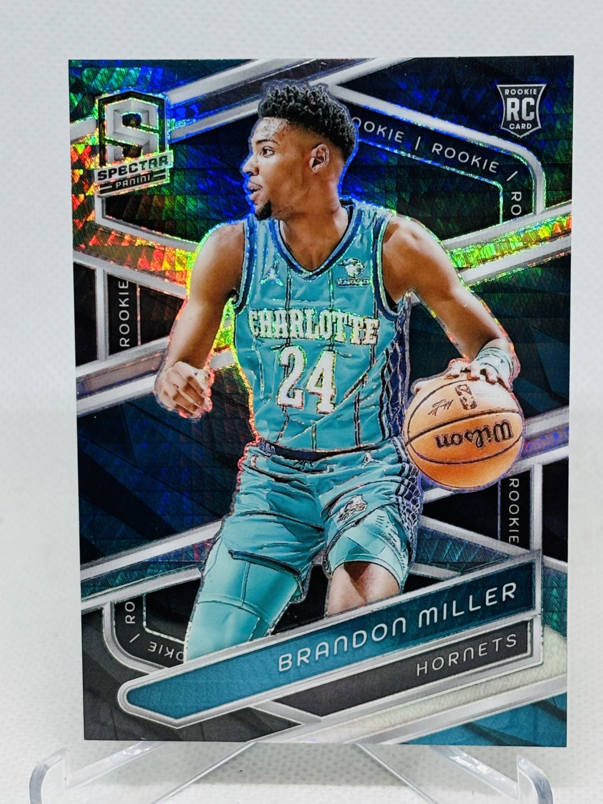 2023-24 Spectra Brandon Miller Menagerie Rookie Hornets #161