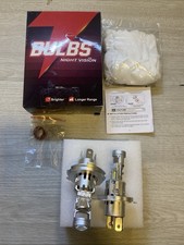 NIGHT VISION BULBS Longer Range With Super White 6000K White Lighting