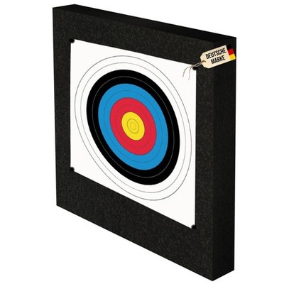 STRONGHOLD Schaumscheibe Soft Black - 80x80x10cm - bis 20 lbs Zielscheibe Kinder