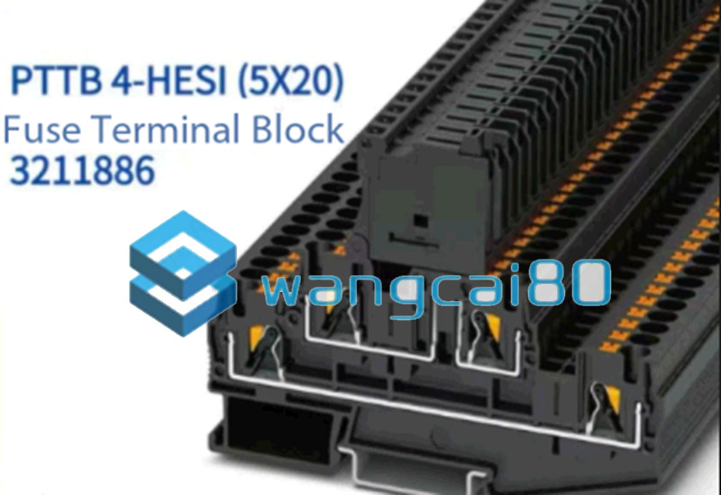 50PCS Phoenix Contact 3211886 fuse terminal block PTTB 4-HESI (5X20)