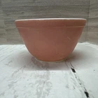 Vintage Pyrex Glass Small Nesting Mixing Bowl Flamingo Pink 401 USA 1.5 Pint