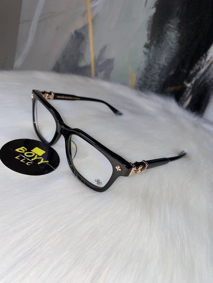 サングラス/メガネ CHROME HEARTS - GOLDEN VALLEY Chrome Hearts Vagilante Glasses in Black/Gold | eBay