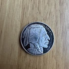 BUFFALO INDIAN HEAD .999 FINE SILVER 1/4 TROY Oz. Golden State Mint.