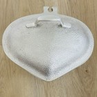 Vintage Century Silver Seal Cast Aluminum 2 Quart Pot & Lid 9x7x5 Hammered Heart — photo 4